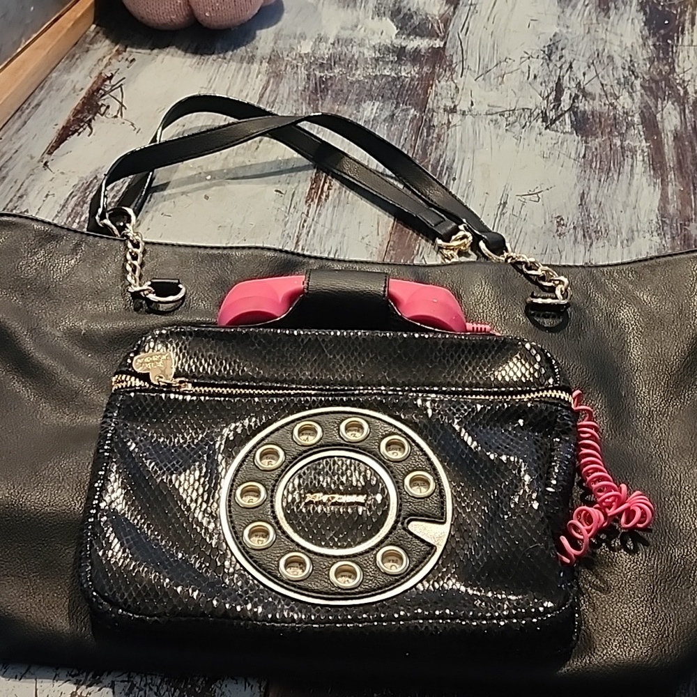 Betsey johnson large handbag